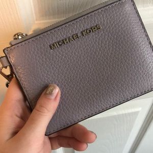Michael Kors Card and Coin Case with Strap